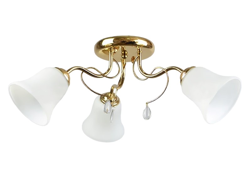 

Люстра LVK C 040/3 FGD+WT D52H22 3xЕ27x60WT, LVK C 040