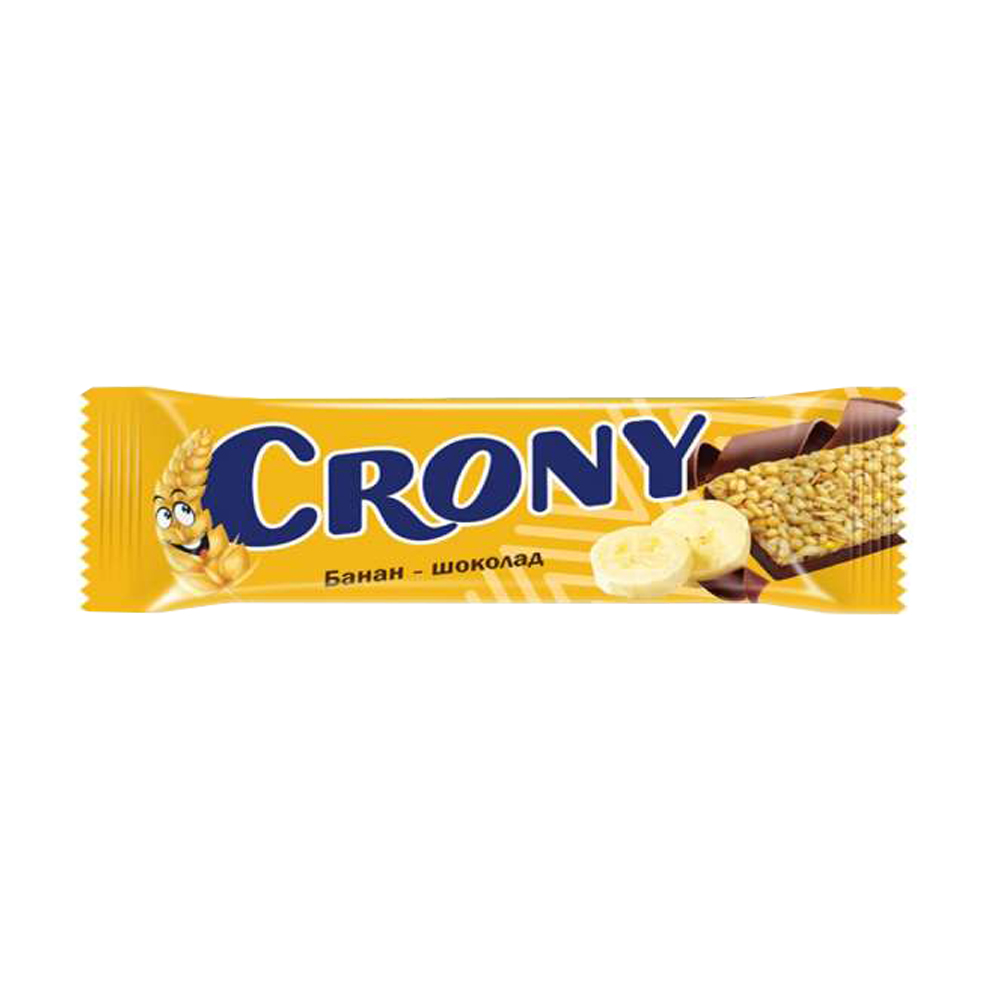 Батончик-мюсли Crony банан-шоколад 50 г