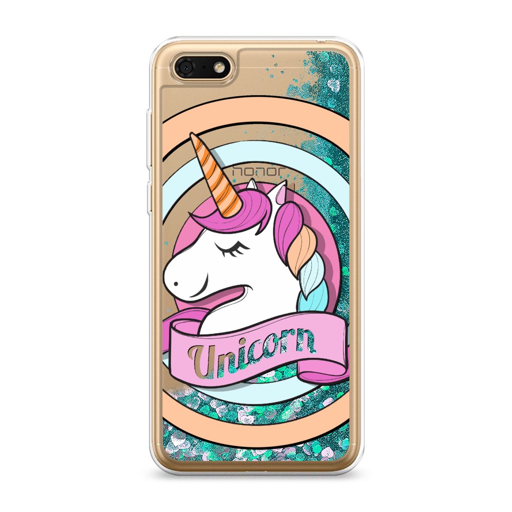 

Чехол Awog на Honor 7A/Y5 Prime 2018/Y5 2018 "Unicorn зефирный", Разноцветный, 66395-1