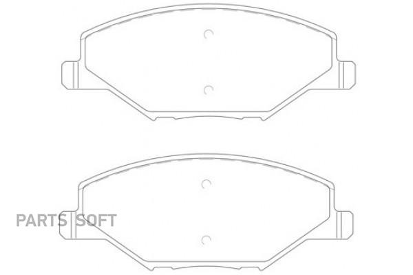 

Колодки тормозные дисковые передние к-т VOLKSWAGEN POLO 1.6 2010 - по SB NAGAMOCHI BP33002