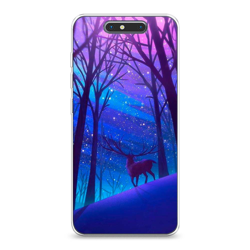 

Чехол Awog на ZTE Blade V8 / ЗТЕ Блэйд V8 "Северный олень", Разноцветный, 131250-2