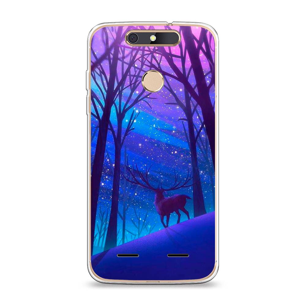 

Чехол Awog на ZTE Blade V8 mini / ЗТЕ Блэйд V8 mini "Северный олень", 131950-2