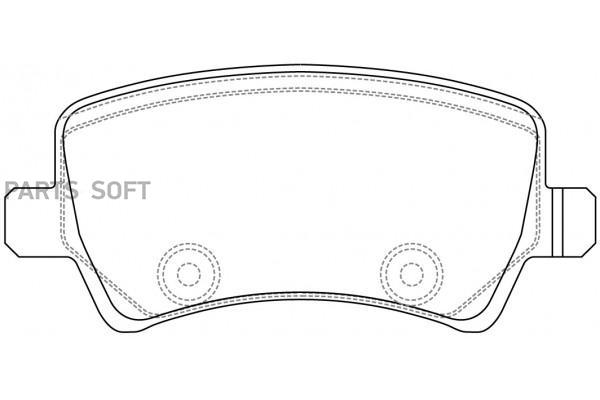 

Колодки тормозные дисковые задние к-т LAND ROVER RANGE ROVER EVOQUE 2 SB NAGAMOCHI BP51463