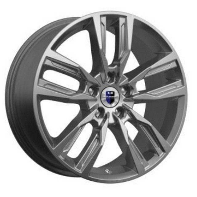 

R18 5X112 8J Et30 D66,6 К&К Борэй (Кс901-01) Дарк Платинум K&K арт. 75798, Серебристый