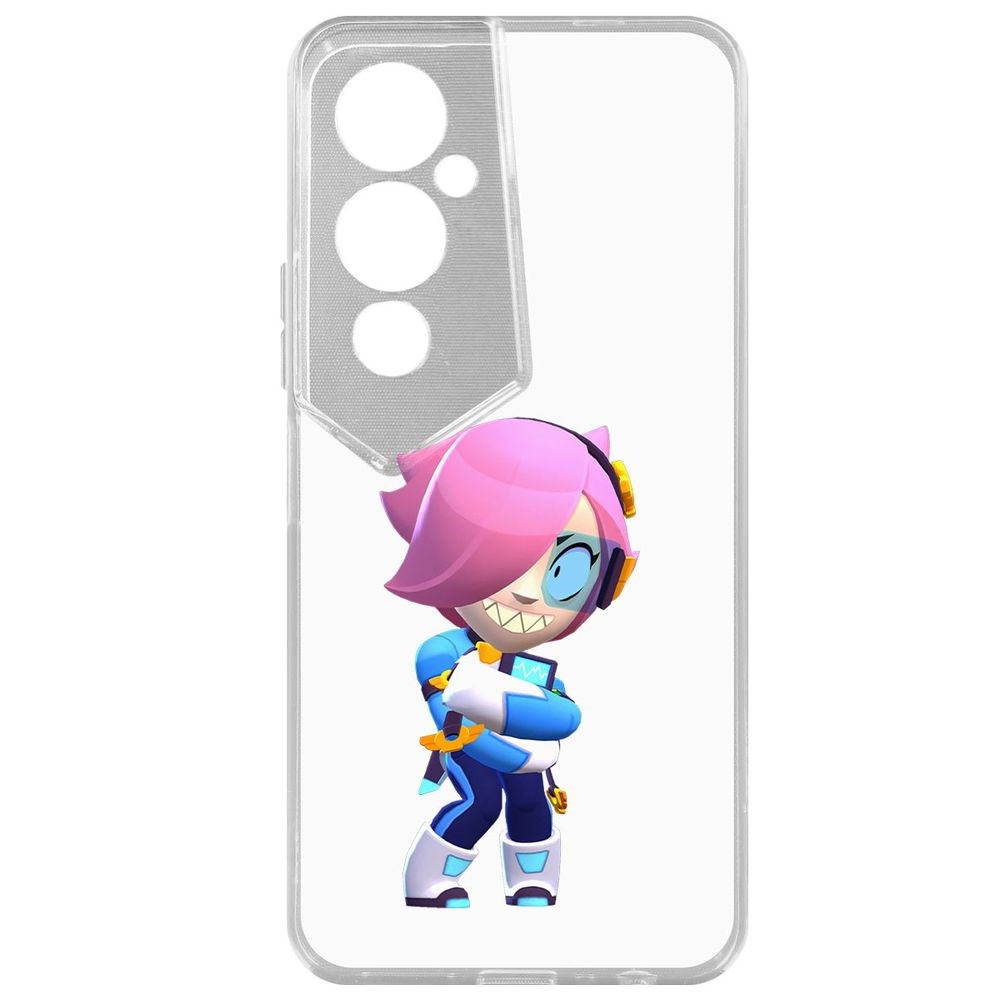 

Чехол-накладка Brawl Stars-Колетт Навигатор для Tecno Pova 4 Pro, Прозрачный