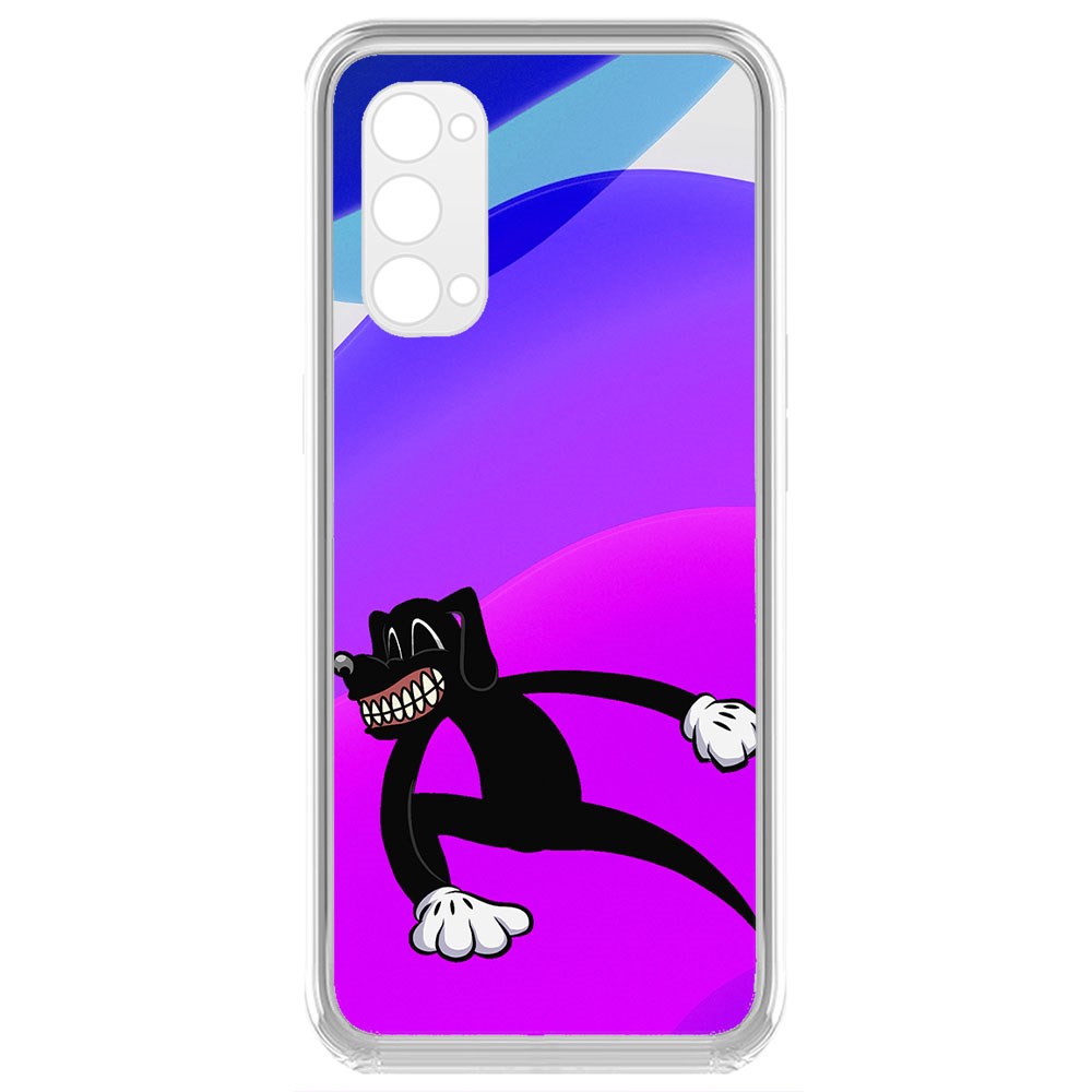 

Чехол-накладка Krutoff Clear Case Хаги Ваги - Картун Дог для Oppo Reno4 Pro 5G, Прозрачный