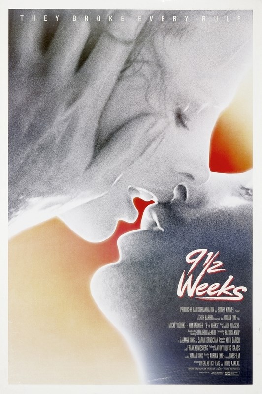 

Постер к фильму "9 1/2 недель" (Nine 1/2 Weeks) A3