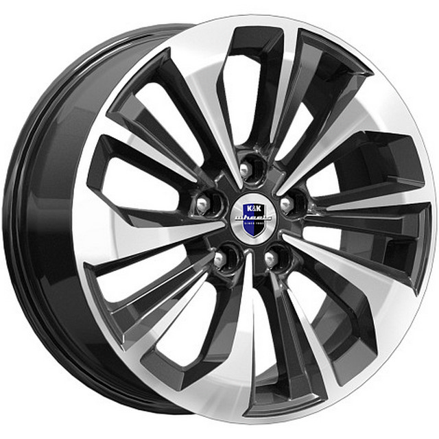

R17 5X108 7J Et45 D67,1 К&К Авиор (Кс936-08) Кварц K&K арт. 76579, Серебристый