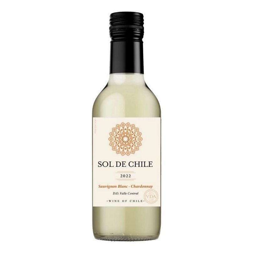 

Вино Sol de Chile Sauvignon Blanc-Chardonnay белое сухое 187 мл Чили