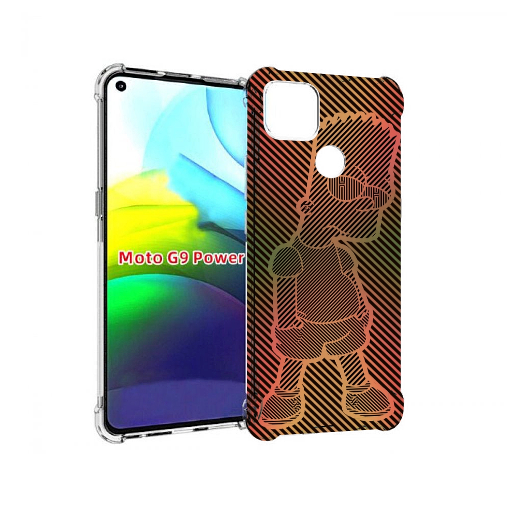 

Чехол MyPads Графический-Барт-Симпсон для Motorola Moto G9 Power, Прозрачный, Tocco