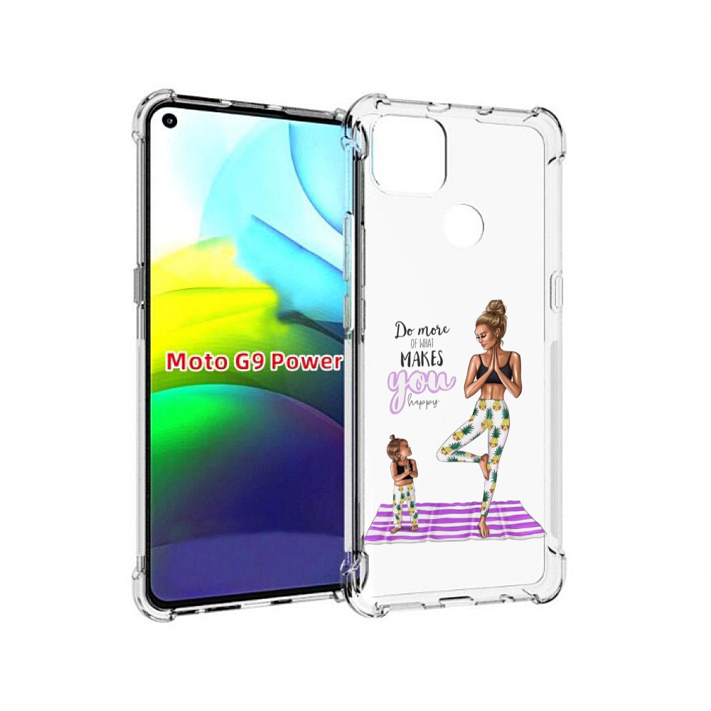 

Чехол MyPads Девочки-в-ананасах для Motorola Moto G9 Power, Прозрачный, Tocco