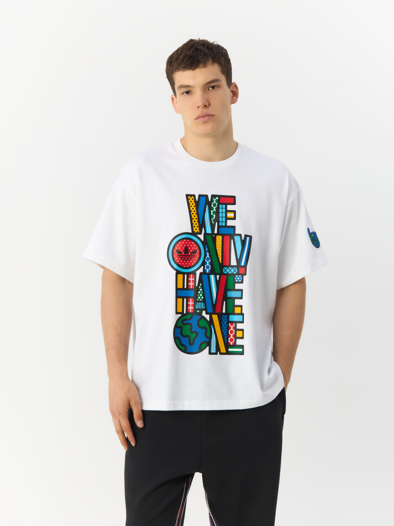 Футболка мужская Adidas Artist Tee Ss HA4693 белая 48