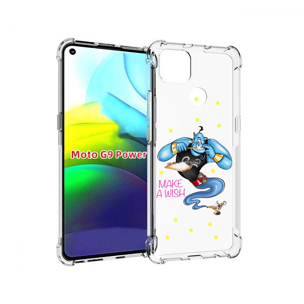 

Чехол MyPads Делай-магию для Motorola Moto G9 Power, Прозрачный, Tocco