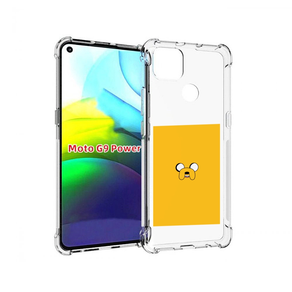 

Чехол MyPads Джейк-время-приключений для Motorola Moto G9 Power, Прозрачный, Tocco