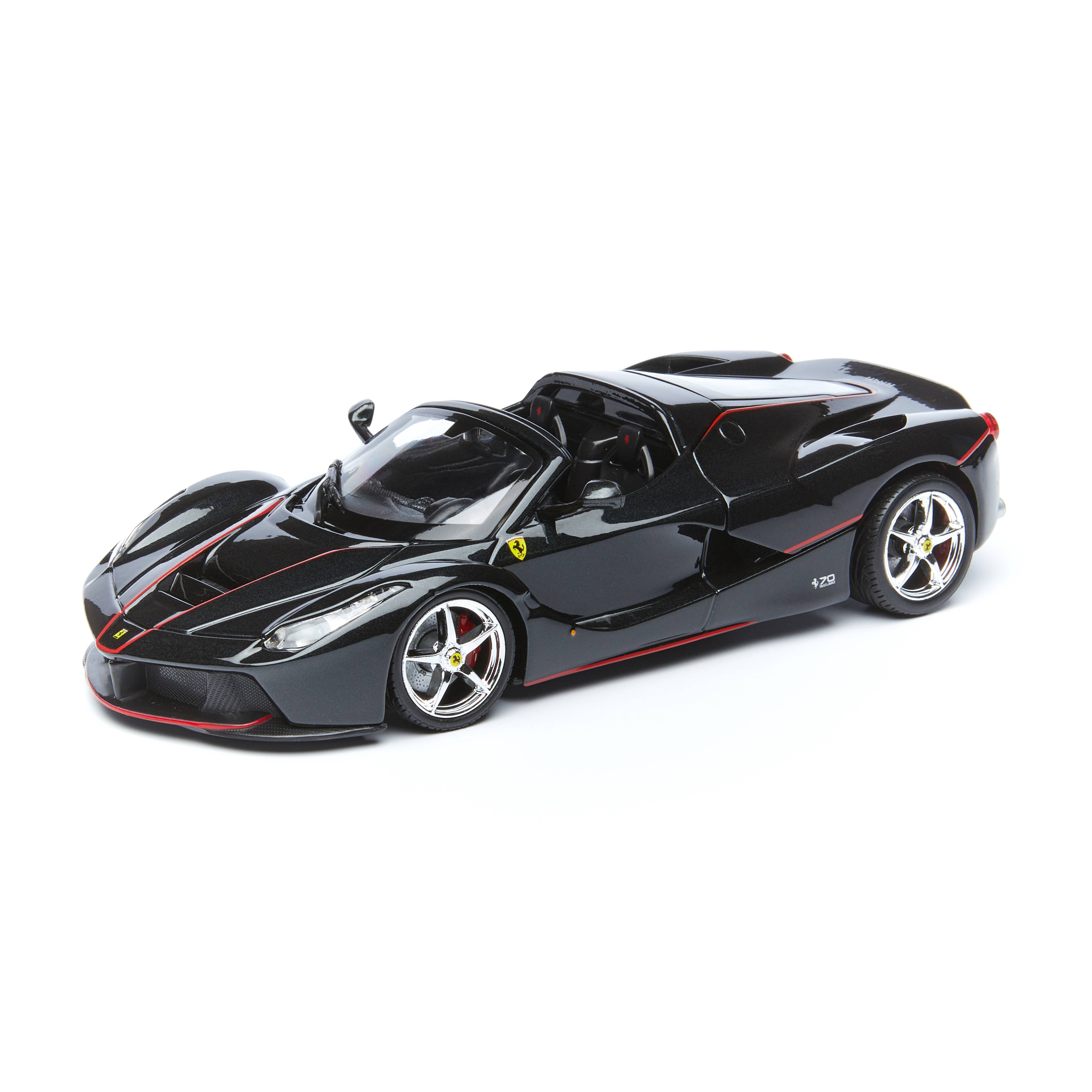 фото Maisto сборная машинка 1:24 ferrari al (b) - laferrari aperta, черная 39133