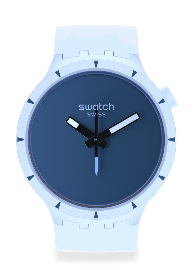 фото Часы наручные унисекс swatch big bold bioceramic arctic