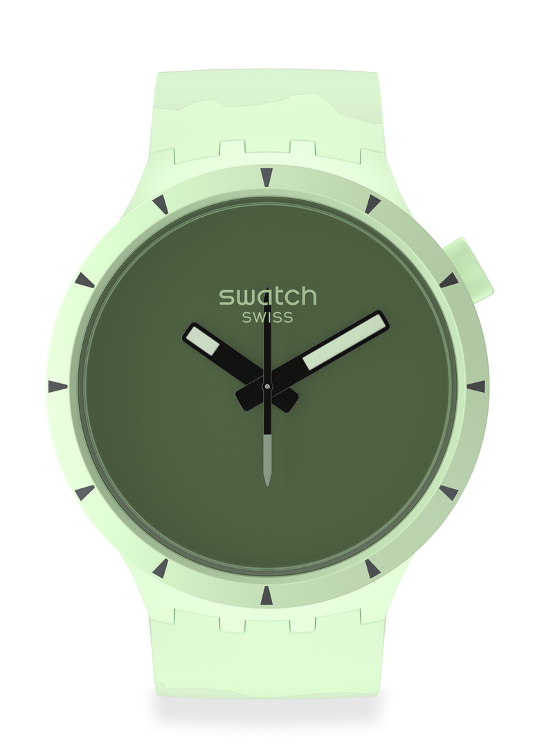 

Часы наручные унисекс SWATCH BIG BOLD BIOCERAMIC FOREST, BIG BOLD BIOCERAMIC FOREST