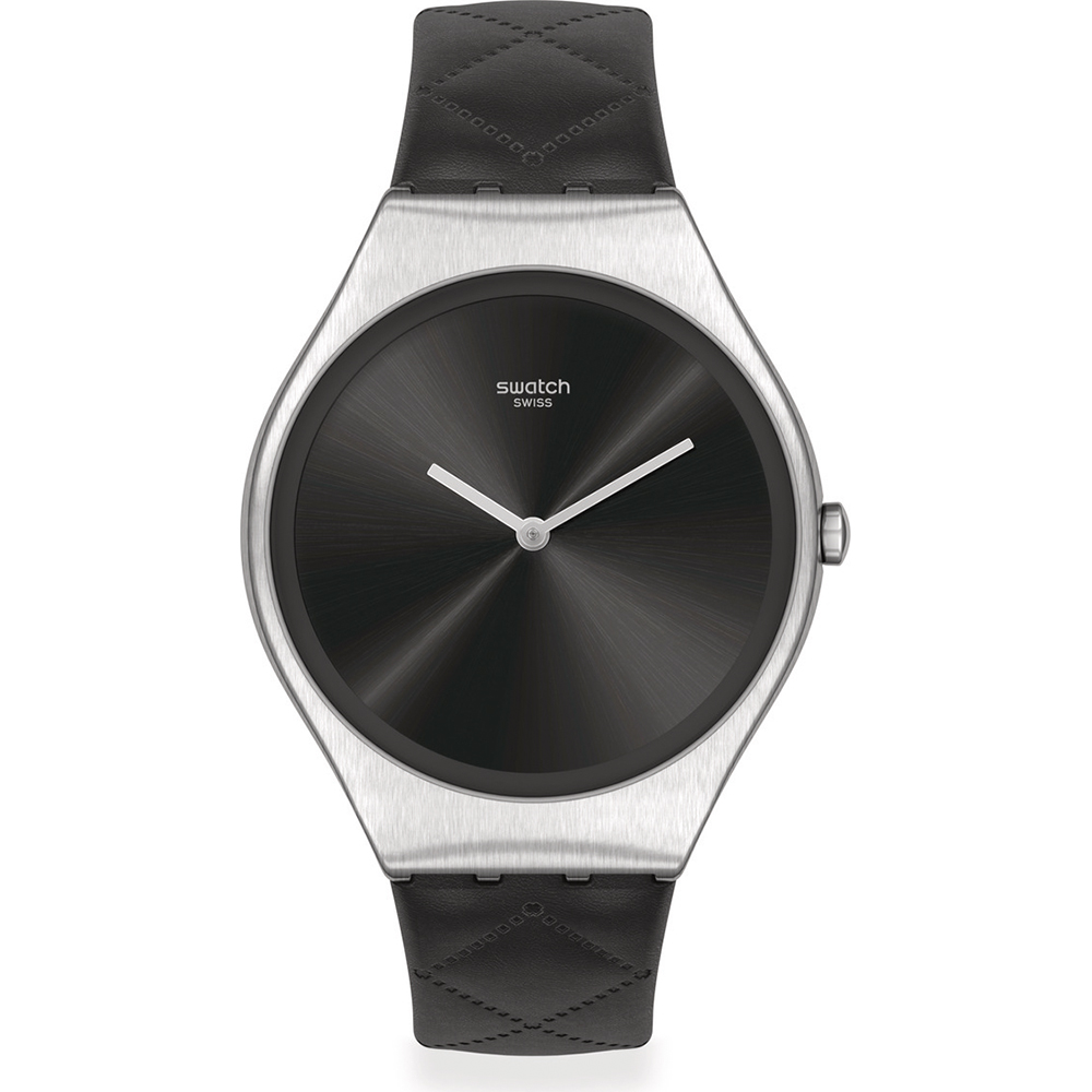 

Часы наручные унисекс SWATCH Black Quilted, Black Quilted
