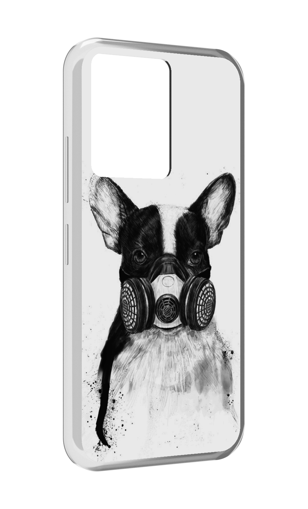 

Чехол MyPads Французский бульдог для Infinix Note 12 5G X671 / Note 12 Pro 5G, Прозрачный, Tocco
