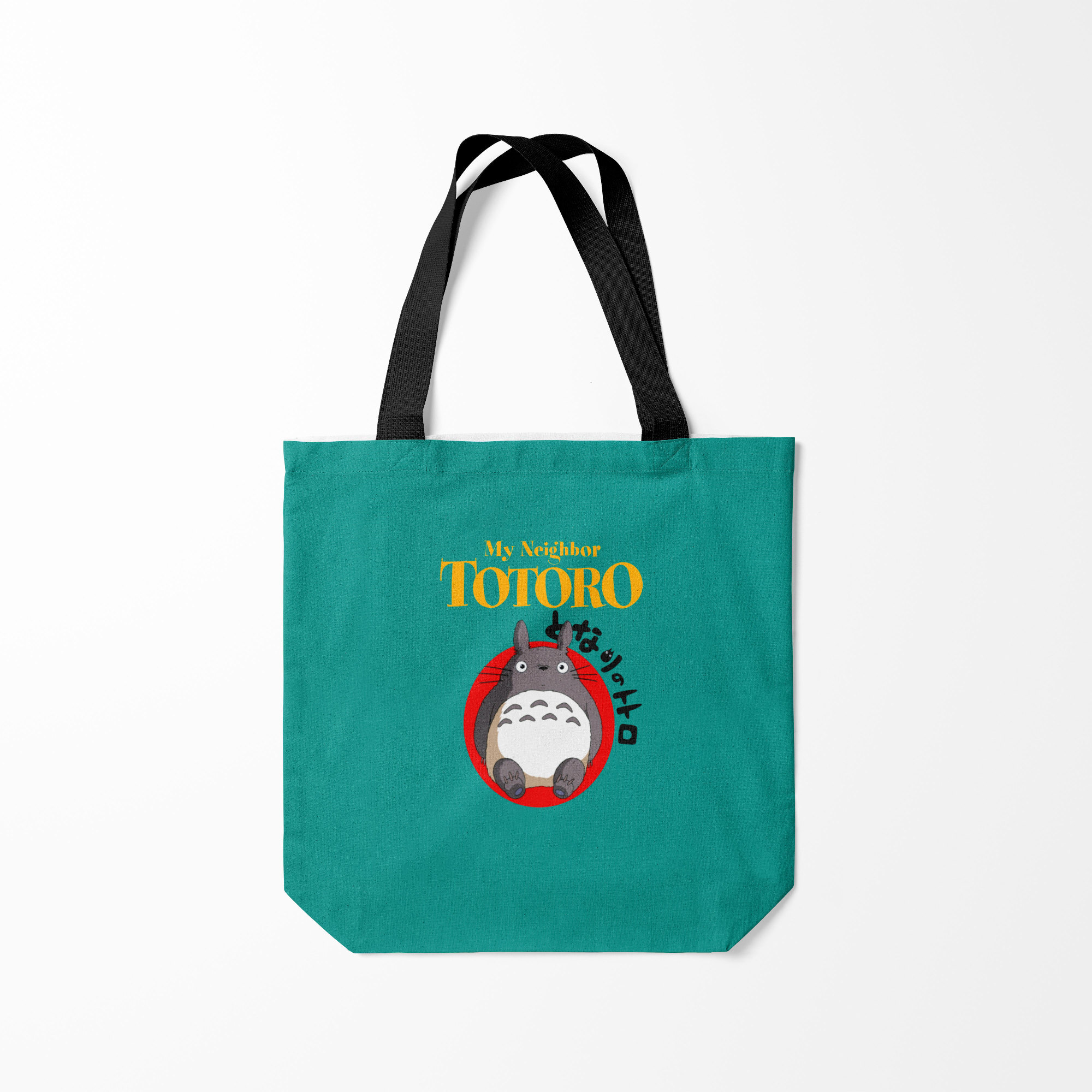 

Сумка шoппер унисекс Burnettie Totoro, зеленый, Totoro