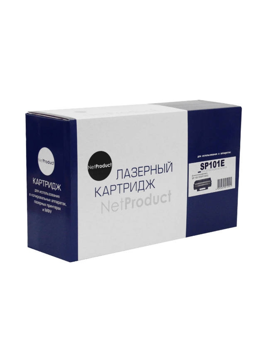 

Картридж для лазерного принтера NetProduct SP101E Ricoh_SP101E_Net Black, совместимый, Черный, SP101E