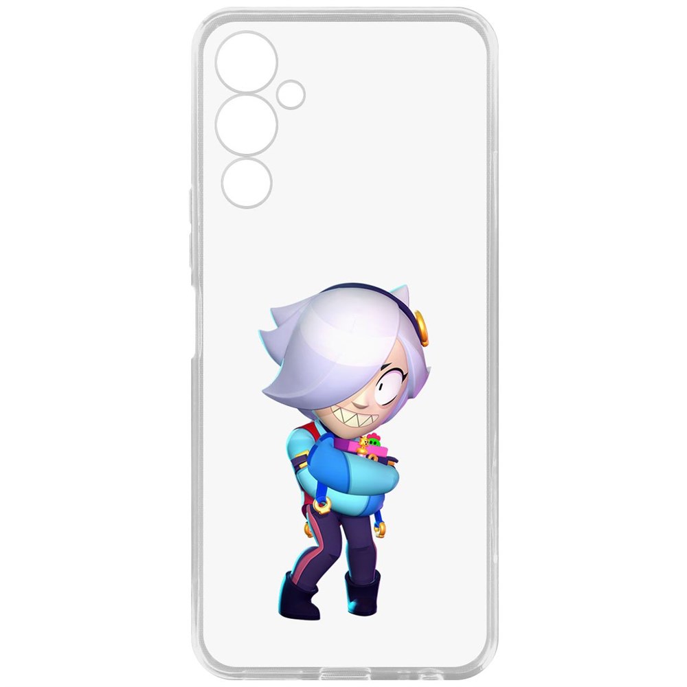 

Чехол-накладка Brawl Stars-Колетт для Tecno Pova 4, Прозрачный