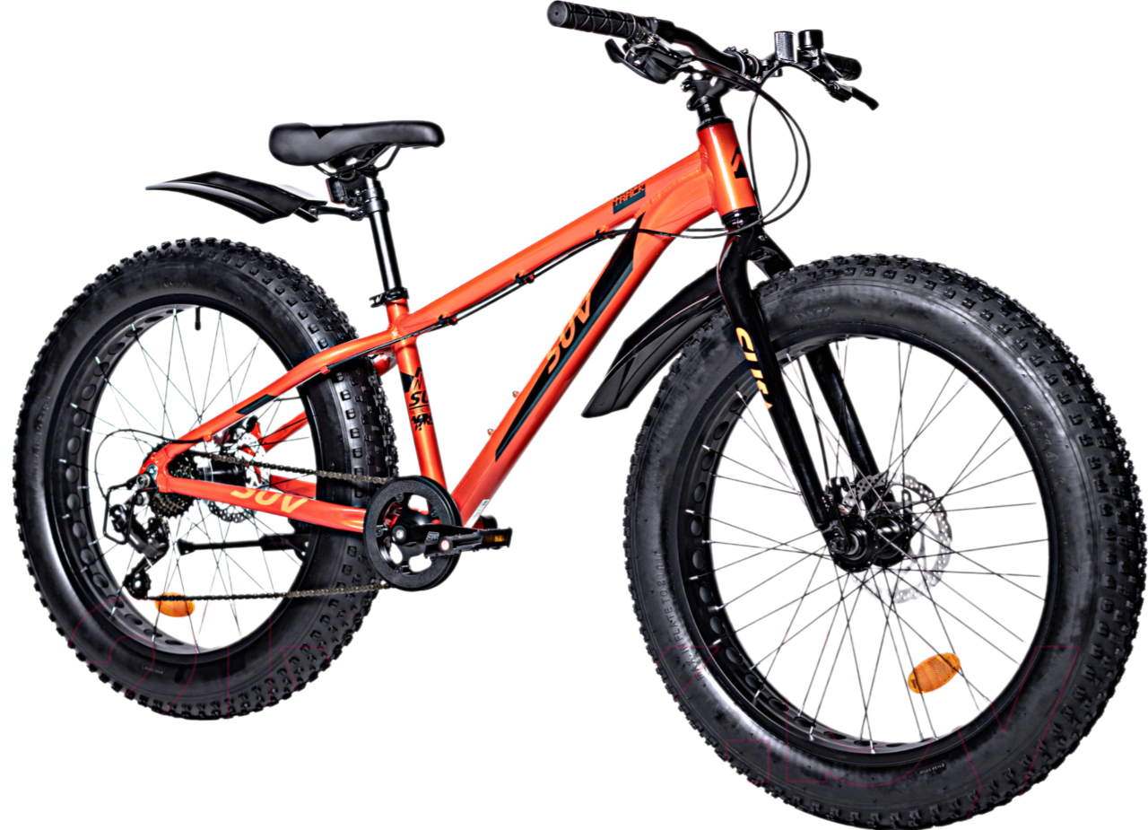 Велосипед NOVATRACK FATBIKE SUV 24