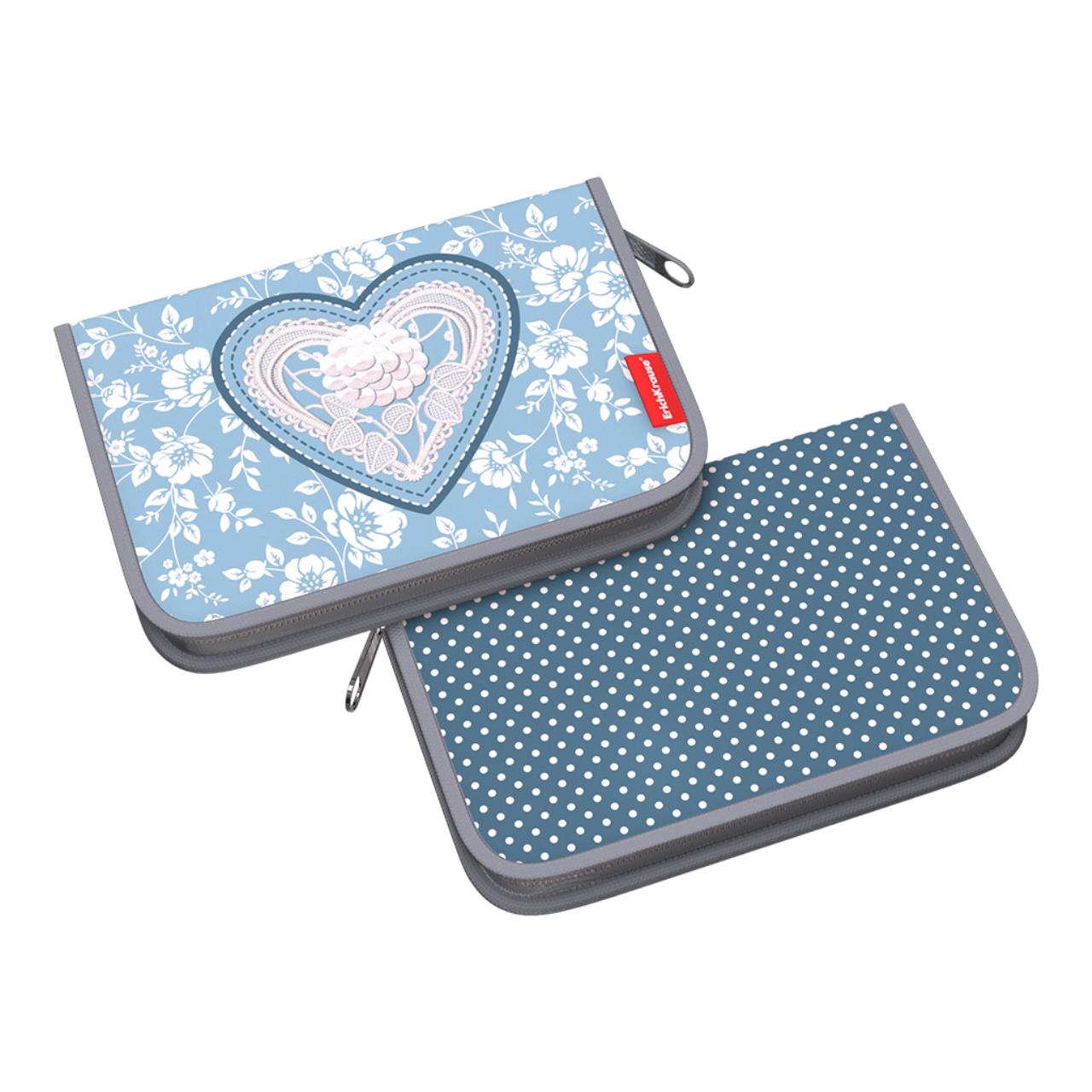 

Пенал-книжка с наполнением ErichKrause 135x205x30мм Lacey Heart (всего 12 шт.) (52562)