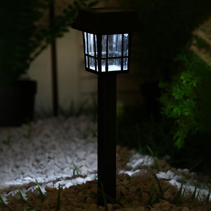 

Садовый светильник Luazon Lighting Фонарик на солнечной батарее пластик 1221870, Фонарик