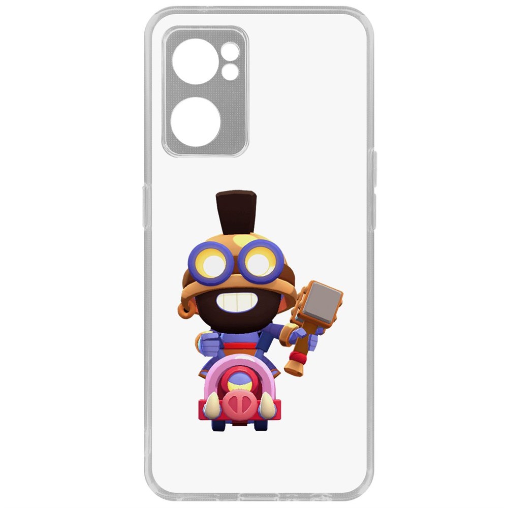 

Чехол-накладка Brawl Stars-Карл Всадник на кабане для Oppo Reno7 5G