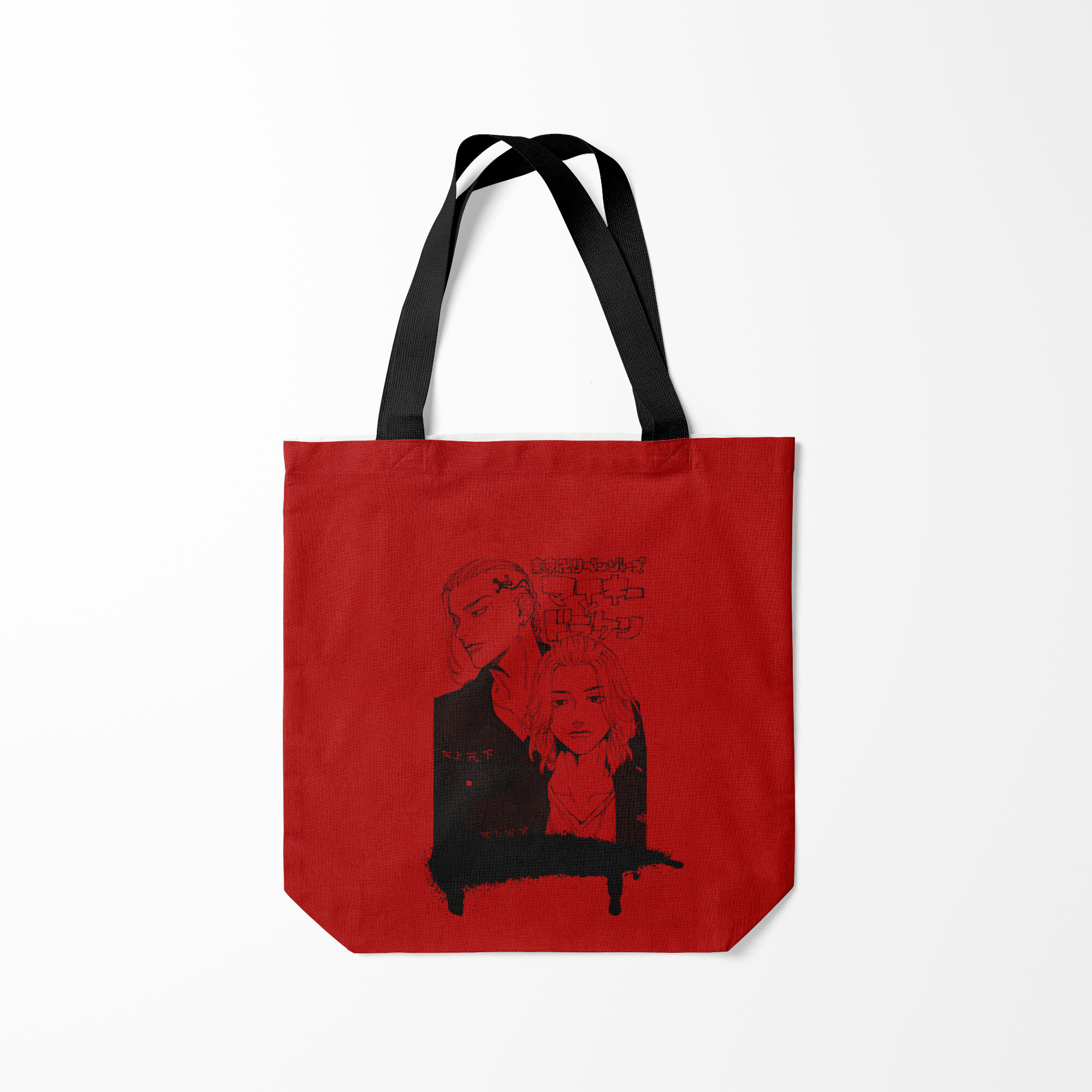 

Сумка шoппер унисекс Burnettie токийские мстители anime, бордовый, токийские мстители anime