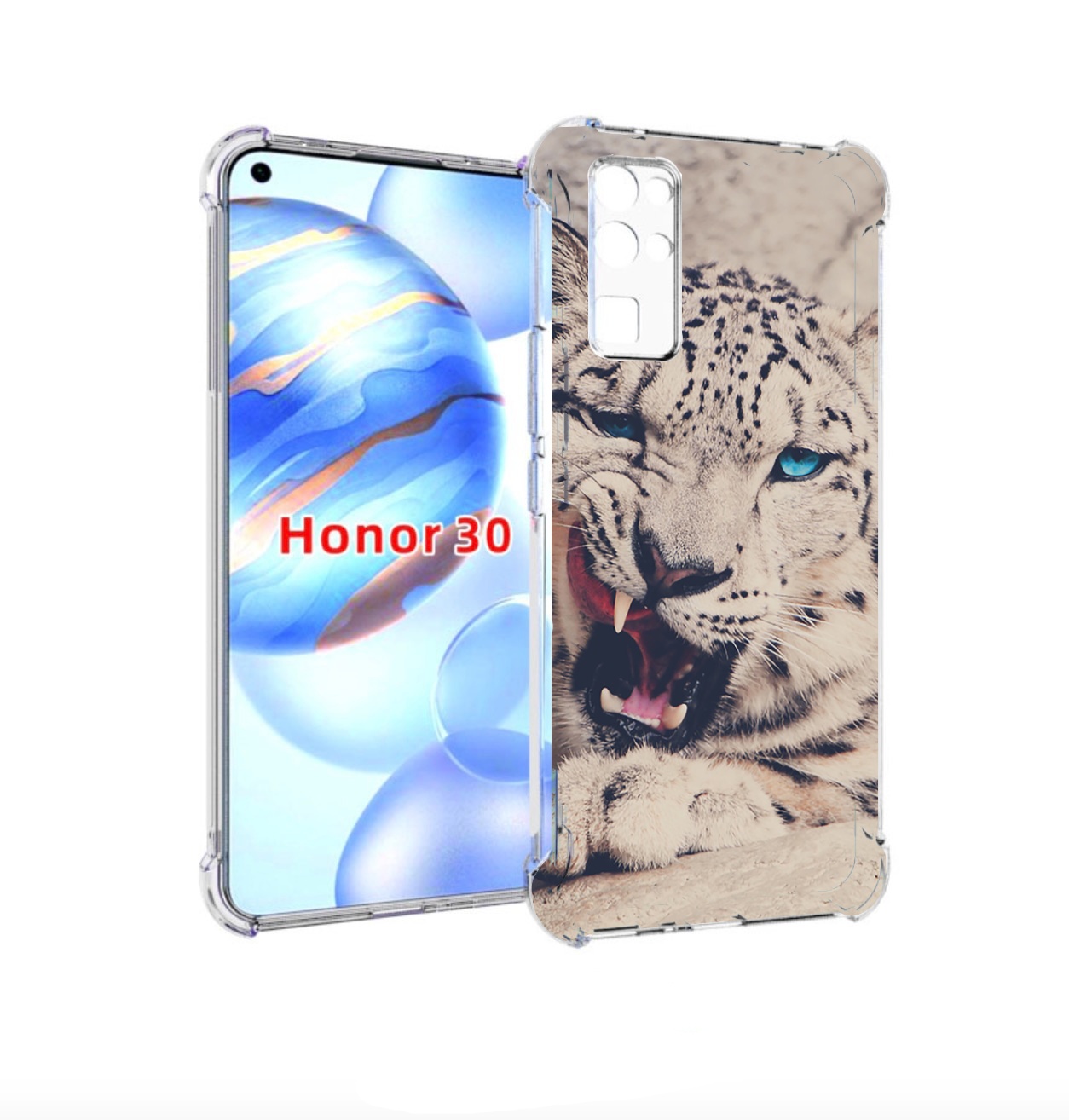 

Чехол бампер MyPads Барсюня для Honor 30 (BMH-AN10) противоударный, Прозрачный, Tocco