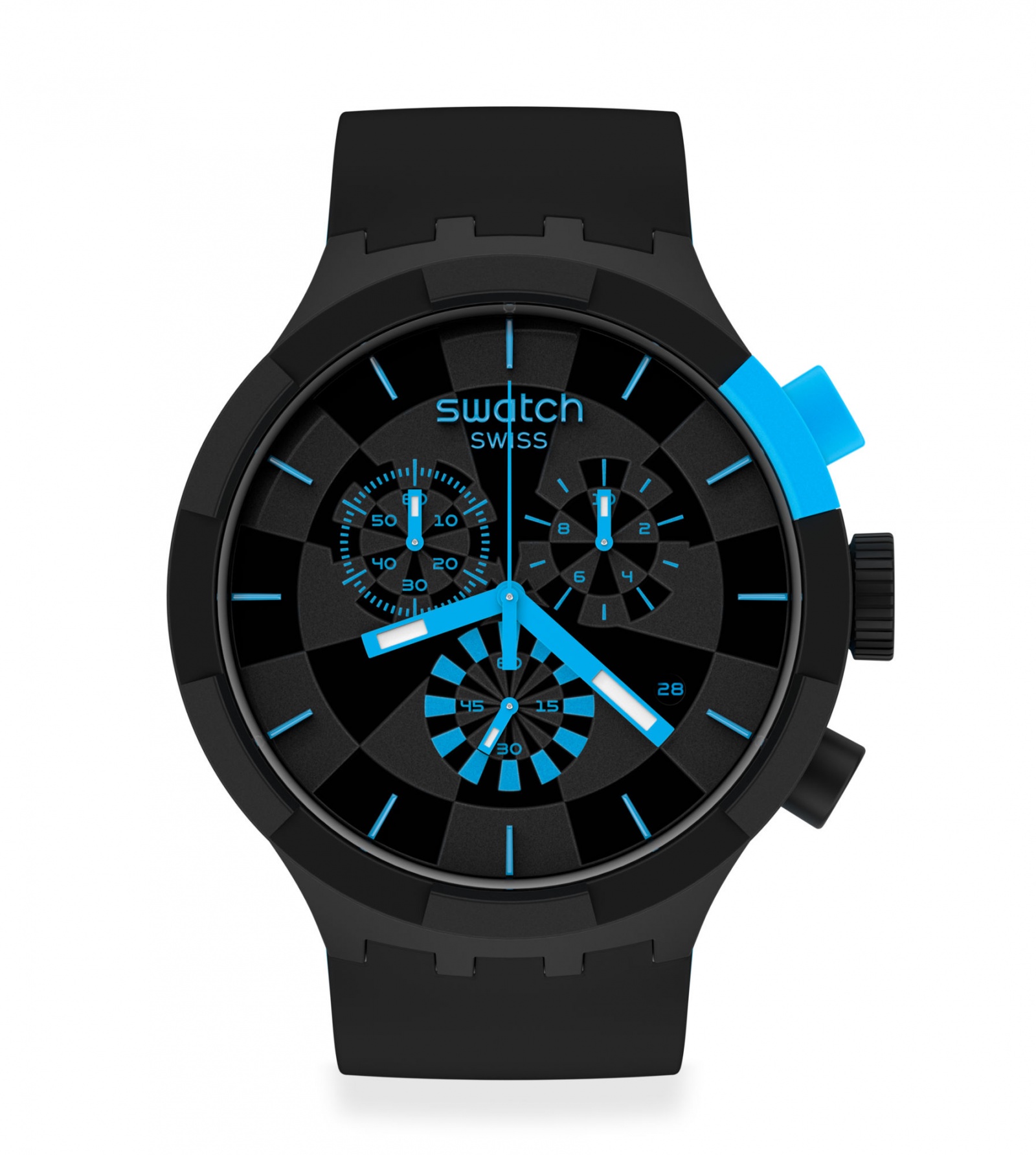 

Часы наручные унисекс SWATCH CHECKPOINT BLUE, CHECKPOINT BLUE