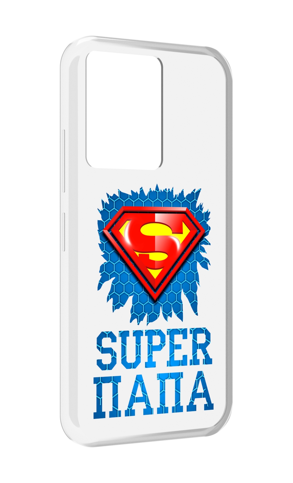 

Чехол MyPads Супер Папа для Infinix Note 12 5G X671 / Note 12 Pro 5G, Прозрачный, Tocco