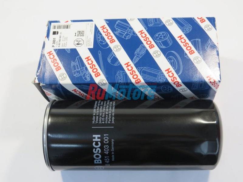

Фильтр масляный двс ЯМЗ 534, 536 ГАЗон, Газель Next евро 4 Bosch 0451403001