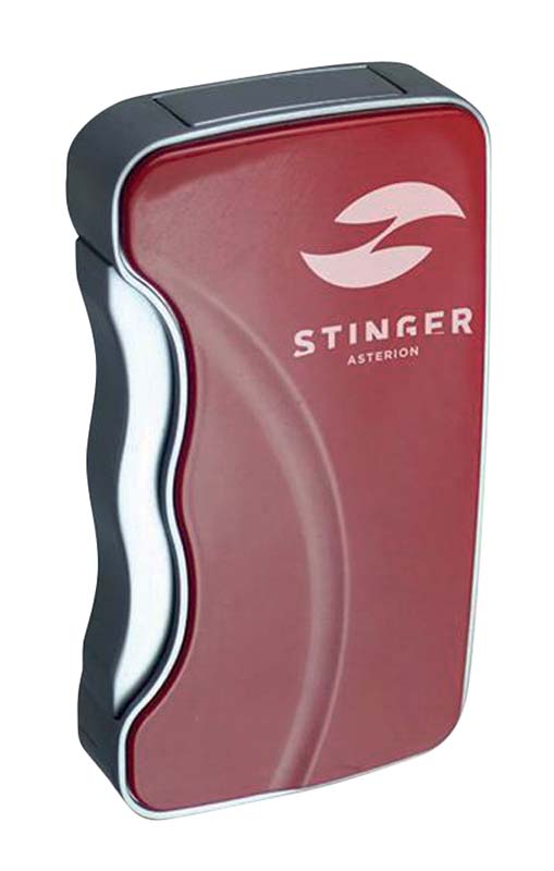 

Зажигалка Stinger газовая ASTERION STL-363-AR красная