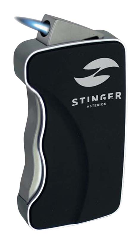 

Зажигалка Stinger газовая ASTERION STL-363-ABL черная