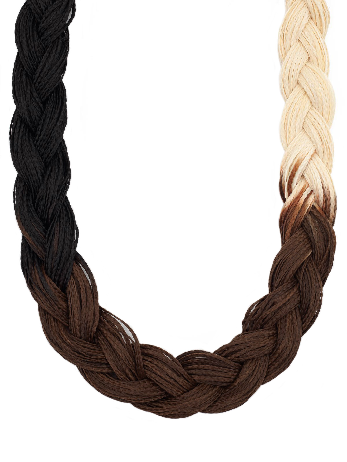 Косички Hairshop Зизи омбре прямые 1-8-613 Черный Шоколадный Блонд