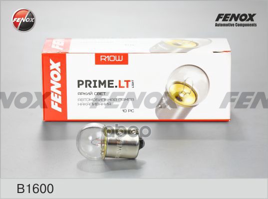 

Лампа R10w Fenox B1600 R10w FENOX арт. B1600