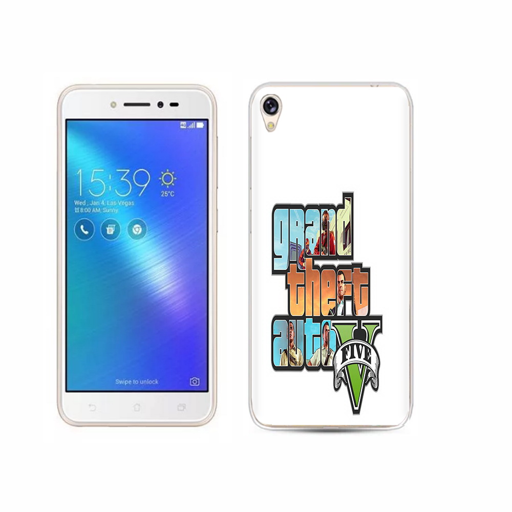 

Чехол MyPads Tocco для Asus ZenFone Live (ZB501KL) игра гта, Прозрачный, Tocco