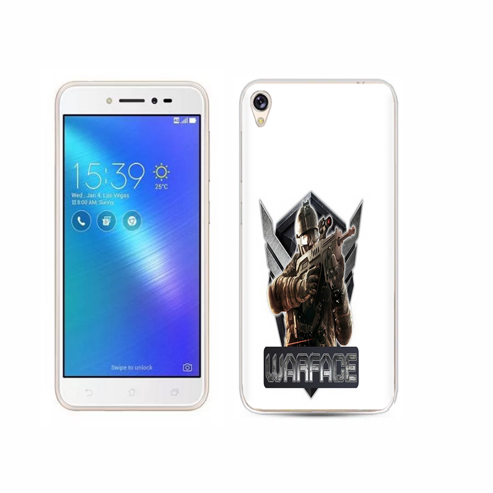 

Чехол MyPads Tocco для Asus ZenFone Live (ZB501KL) игра про войну, Прозрачный, Tocco
