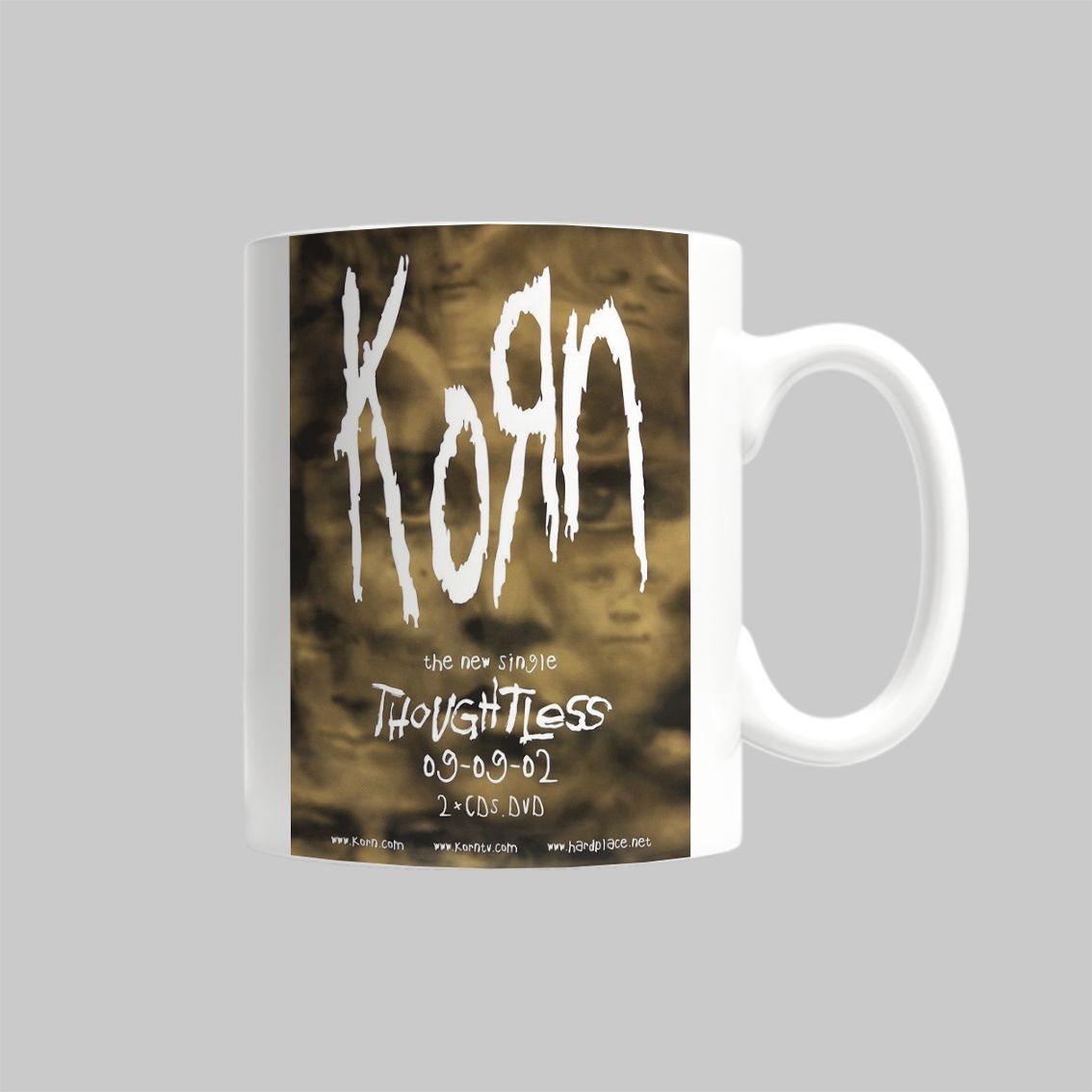 

Кружка Korn Корн рок атрибутика