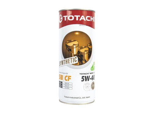 

Totachi Моторное масло 5W40 синт. LV Sinthetic SN/CF (1л) (TOTACHI)