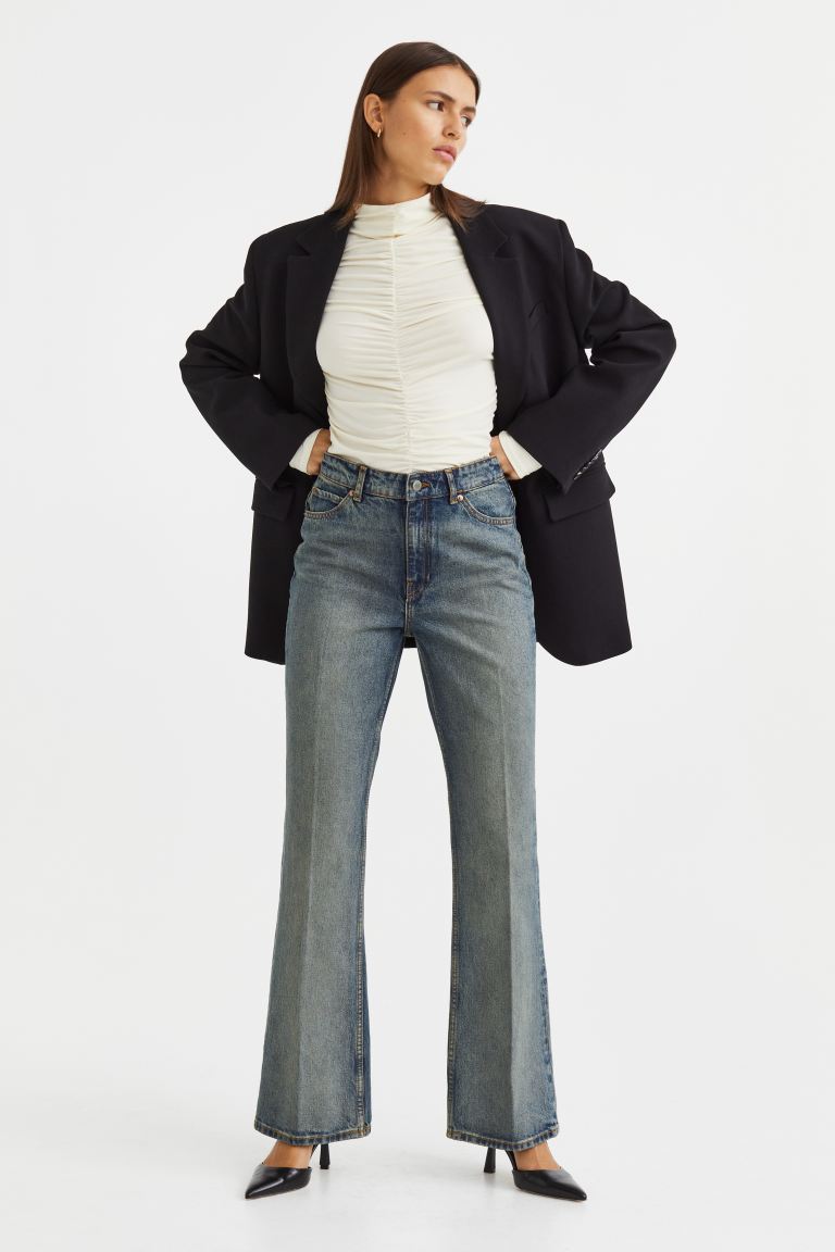 

Джинсы женские H&M 1087382003 синие 46 EU (доставка из-за рубежа), 1087382003