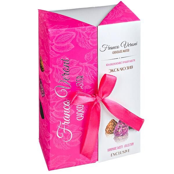 

Шоколадные конфеты Франко Верони Эксклюзив розовый 190 г