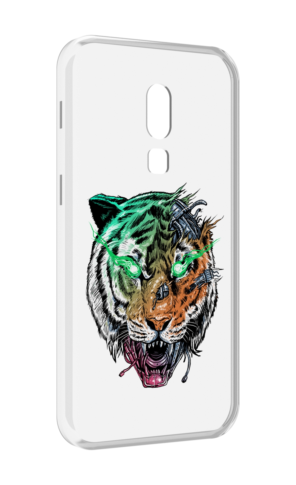 

Чехол MyPads робо-тигр для Meizu V8, Прозрачный, Tocco