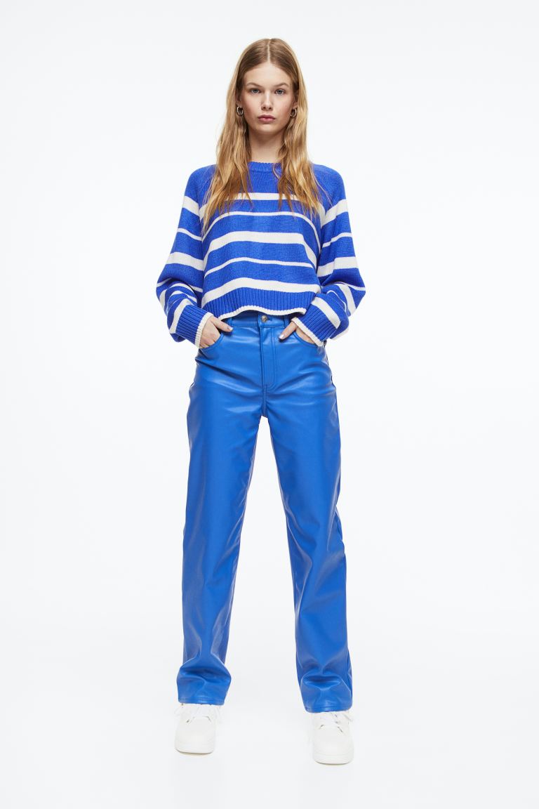 

Брюки женские H&M 1087396008 голубые 32 (доставка из-за рубежа), Голубой, 1087396008