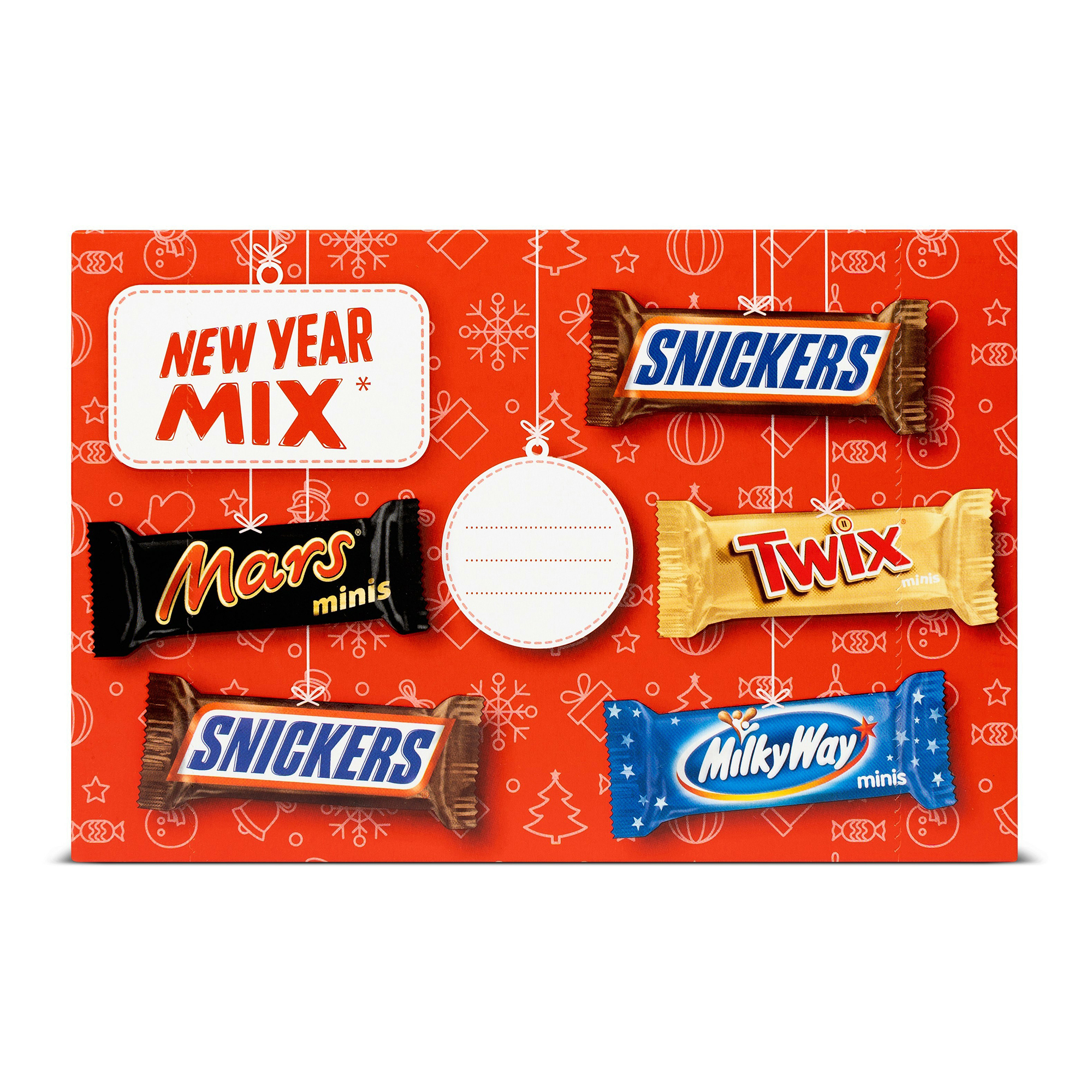 

Подарок новогодний сладкий Minis Mix New Year Big Box 131 г