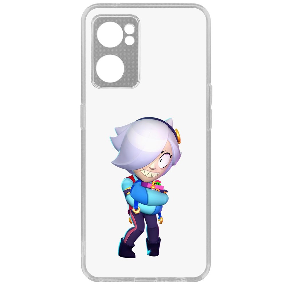 

Чехол-накладка Brawl Stars-Колетт для Oppo Reno7 5G, Прозрачный