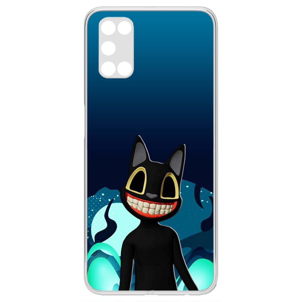 

Чехол-накладка Krutoff Clear Case Хаги Ваги - Картун Кэт для Oppo A92